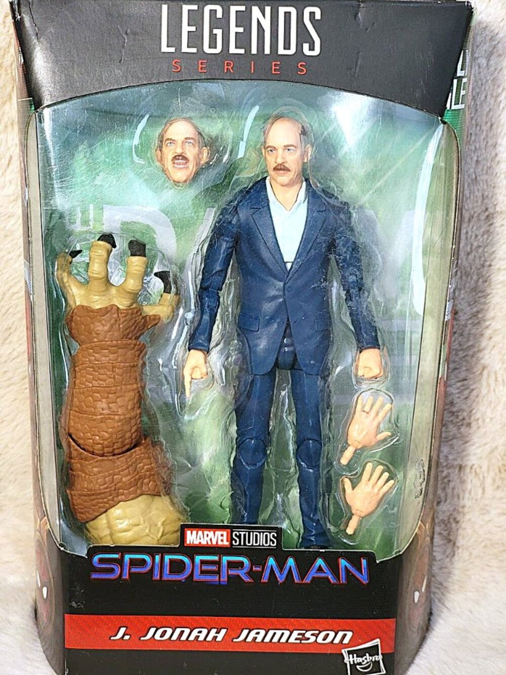 Marvel Legends Hasbro Armadillo BAF Series J. JONAH JAMESON 6" Action Figures - Picture 2 of 7